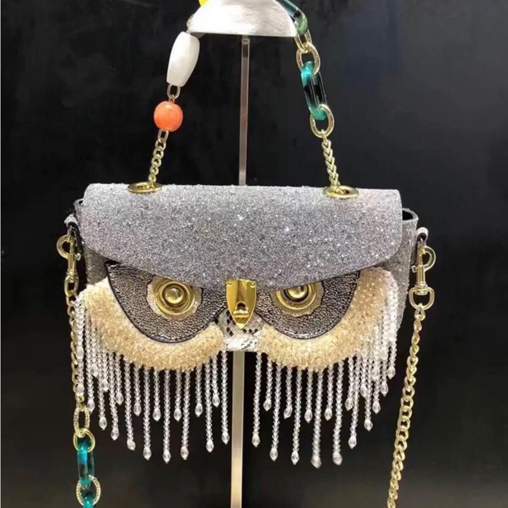 Unique luxury Owl Designer bag